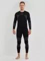 Fundango Seamless Baselayer Set for men in black 1