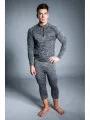 Fundango SEAMLESS HALFZIP Baselayer Set for men in grey 1