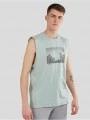 Fundango Glader Tank-T for men in green 1