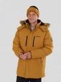 Fundango Spirit Parka Jacket for men in yellow 1