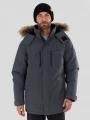 Fundango Spirit Parka Jacket for men in grey 1