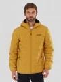 Fundango Smoke Eco Hooded Jacket for men in yellow 1