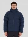 Fundango Newport Puffer Jacket for men in dark blue 1