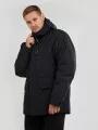 Fundango Perill Parka Jacket for men in black 1