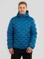 Fundango Smoke Hooded Jacket for men in light blue 1