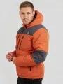 Fundango Navarro Padded Jacket for men in orange 1