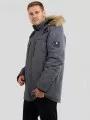 Fundango Spirit Parka Jacket for men in grey 1