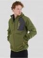 Fundango Alloy Hooded Softshell for men in oliv 1