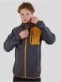 Fundango Alloy Hooded Softshell for men in grey 1