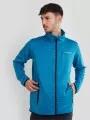 Fundango Jefferson Fleece Jacket for men in light blue 1