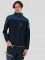 Fundango Alloy Hooded Softshell for men in dark blue 1