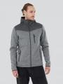 Fundango Ashford Insulated Fleece Jacket for men in grey 1
