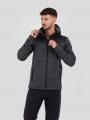 Fundango Ashford Insulated Fleece Jacket for men in grey 1