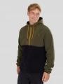 Fundango Carlos Fleece Pullover for men in green 1