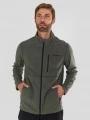Fundango Jeffrey Fullzip Fleece for men in oliv 1