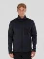 Fundango Revolution Fullzip Fleece for men in black 1