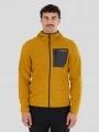 Fundango Nagano Full Zip Hoodie for men in yellow 1
