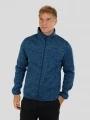 Fundango Cruz Knit Fleece Jacket for men in dark blue 1