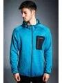 Fundango HERMON Hooded Fleece for men in blue 1
