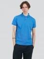 Fundango Incognito Mono Poloshirt for men in light blue 1