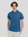 Fundango Incognito Mono Poloshirt for men in blue 1