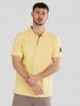 Fundango Molton Poloshirt for men in yellow 1