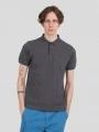 Fundango Insignia Poloshirt for men in grey 1