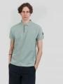 Fundango Insignia Poloshirt for men in green 1