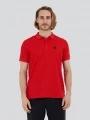 Fundango Zeno Tech Poloshirt for men in red 1