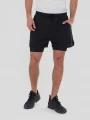 Fundango Corris Running Shorts for men in black 1