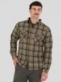 Fundango Roddy Lined Shirt for men in oliv 1