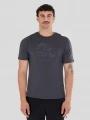 Fundango Wanaka Merino T-shirt for men in grey 1