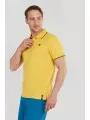 Fundango Incognito Poloshirt for men in yellow 1