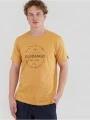 Fundango Basic - T Logo-4 T-shirt for men in yellow 1
