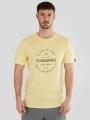 Fundango Basic-T Logo 04 for men in yellow 1