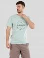 Fundango Basic-T Logo 04 for men in light blue 1