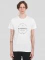 Fundango Basic-T Logo 04 for men in white 1