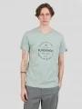 Fundango Basic-T Logo 04 for men in green 1