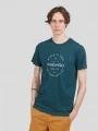 Fundango Basic-T Logo 04 for men in green 1