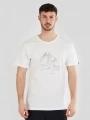 Fundango Basic-T Logo 11 for men in white 1