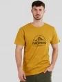 Fundango Basic-T Logo 12 for men in yellow 1