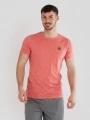 Fundango Jaggy Structured T-Shirt for men in red 1