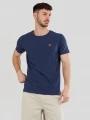 Fundango Jaggy Structured T-Shirt for men in dark blue 1