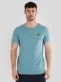 Fundango Jaggy Structured T-Shirt for men in light blue 1