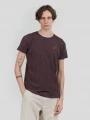 Fundango Jaggy Structured T-shirt for men in red 1