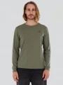 Fundango Justin Longsleeve T-shirt for men in green 1