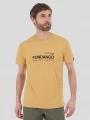 Fundango Vital Graphic-T for men in yellow 1