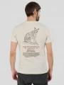 Fundango Montes Graphic-T for men in sand 1