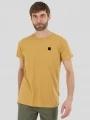 Fundango Jaggy II Structured T-shirt for men in yellow 1