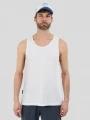 Fundango Drake Tank-T for men in white 1